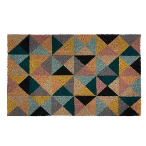 Triangle Coir Doormat