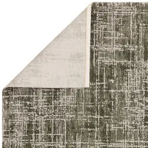 Abstract Green Luxurious Modern Easy To Clean Rug For Dining Room Bedroom & Living Room-200cm X 290cm