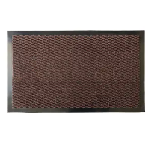 GoodHome Boykins Brown Barrier mat, 45cm x 75cm