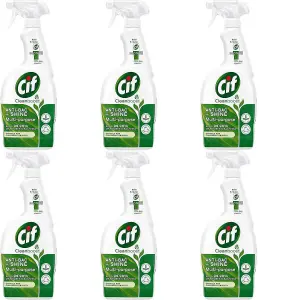 CIF SPRAY ANTIBACTERIAL  & SHINE 700ml (Pack of 6)