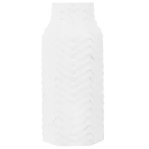 Decorative Vase XANTHOS Ceramic White