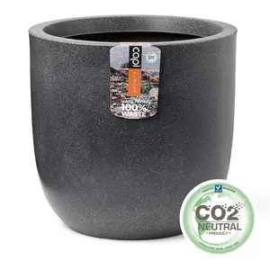 Capi Egg Planter Waste Smooth 43x41 cm Grey