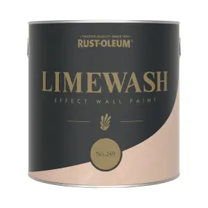 Rust-Oleum Pink Limewash Effect Wall Paint - No.249 2.5L