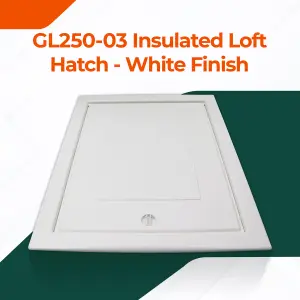 Loft Access Door Hinged Insulated Top Loft Trap Door Easy Opening Attic Hatch Door - 0.56 x 0.72m