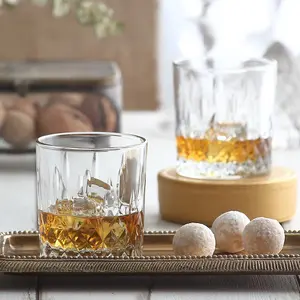 Queensway Home & Dining 330ml 8 Pcs Drinking Whiskey Tumblers Glasses Set