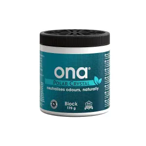 ONA Block Polar Crystal Fragrance - Odour Neutraliser, Remove Odours Safely, Naturally and Permanently - 170g