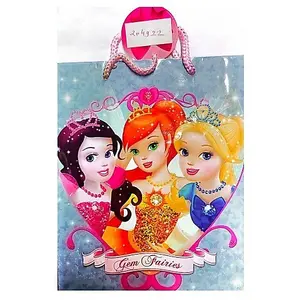 Gem Fairies Characters Gift Bag Multicoloured (One Size)