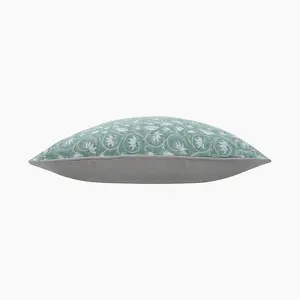 Isla Tropical Cushion - Cotton - L50 x W50 x H1 cm - Green