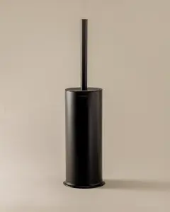 Cosmic Free Standing Toilet Brush Matte Black Geyser