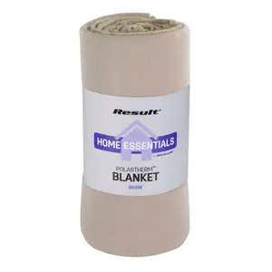 Result Winter Essentials Polartherm Blanket Natural (One Size)