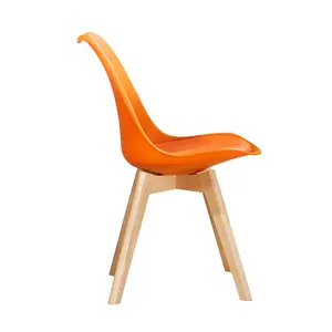 Croxley Solid Wood Dining Chair (Set of 2) Orange