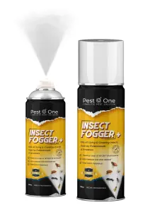 Insect Fogger for Fleas Bed Bug, Flies, Moths Bomb Fogger kill all One shot insects killer Fogger Insecto Pro Formula 150ml