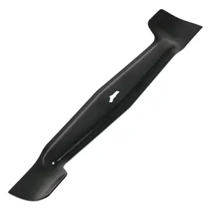 SPARES2GO Metal Blade compatible with Challenge MEB1435B Lawnmower (35cm)