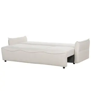 Beliani Modern Sofa Bed KRAMA Off-White