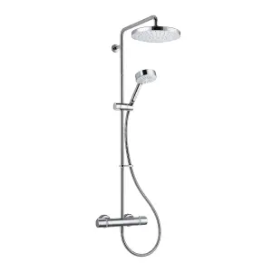 Mira Atom ERD Chrome effect Rear fed Thermostatic Mixer Shower