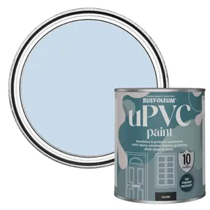 Rust-Oleum Blue Sky Gloss UPVC Paint 750ml