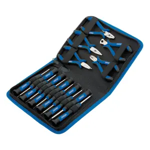 Draper Precision Pliers and Screwdriver Set 16 Piece 48958