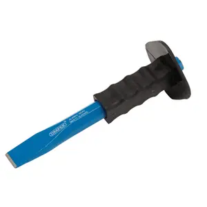 Draper 25 x 250mm Octagonal Shank Cold Chisel with Hand Guard Sold Loose 8576