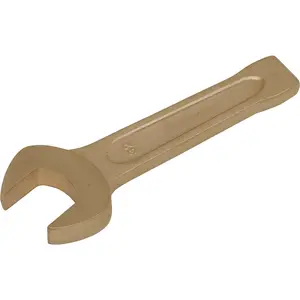 Durable 32mm Non-Sparking Slogging Spanner with Short Profile for Heavy-Duty Use