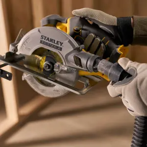 Stanley FatMax 18V Li-ion V20 165mm Cordless Circular saw (1 x 2Ah) - SFMCS500D1K-GB