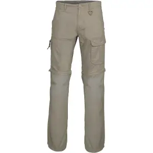 Kariban Mens Zip-off Multi-Pocket Work Trousers (Pack of 2)