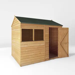 Mercia 8 x 6ft Overlap Reverse Apex Shed No