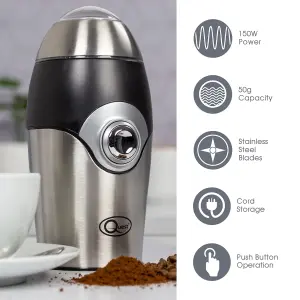 Quest 34160 150W Electric Coffee Grinder