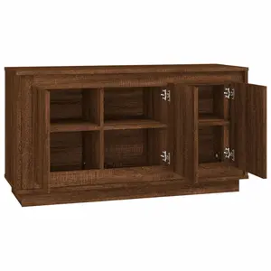 Alpen Home Sideboard Sonoma Oak 102X35x55 Cm Engineered Wood Brown Oak