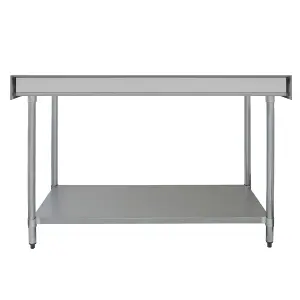 Commercial Stainless Steel Catering Table - 6ft Wide