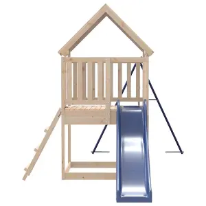 Berkfield Outdoor Playset Solid Wood Pine