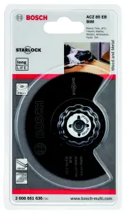 Bosch Starlock Segmented cutting blade (Dia)85mm ACZ 85 EB