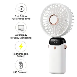 Portable Mini USB Rechargeable Handheld Fan