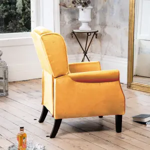 Barksdale Recliner Armchair - Yellow