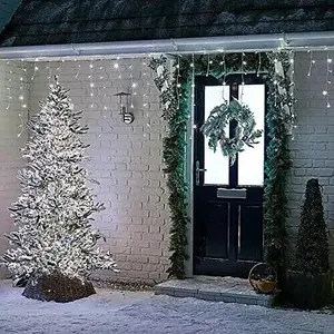 490 LED Icicle String Lights - Indoor & Outdoor Use