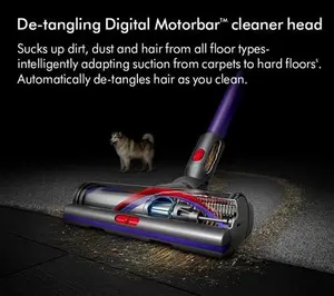 Dyson GEN 5 447038-01 Detect Absolute Cordless Vacuum Cleaner - Nickel And Blue