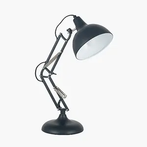 Black Angled Task Table Lamp Study Desk Like