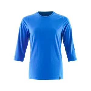 Mascot Crossover Ladies ProWash A3/4 Sleeve T-Shirt (Azure Blue)  (XXXXX Large)