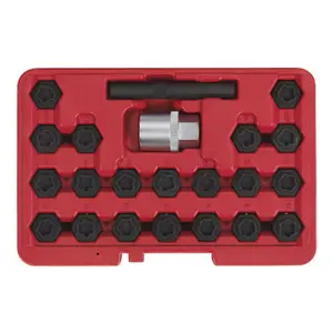 Sealey Locking Wheel Nut Key Set 22 Pieces Fits BMW & Mini Vehicles SX207