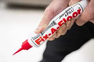 12 x Fix-A-Floor Squeezy All-In-One Repair Adhesive for Loose, Hollow and Creaky Tiles, Wood, LVT, LVP and Laminate flooring.