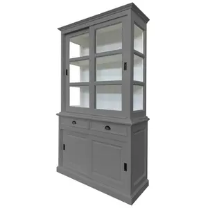 Benjamin-James Display Cabinet Dusty Grey