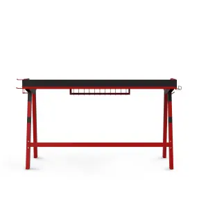 Fuego Gaming Desk in Black / Red