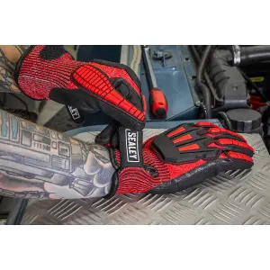 Sealey Cut & Impact Resistant Gloves - X-Large - Pair SSP38XL