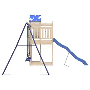 Berkfield Outdoor Playset Solid Wood Pine