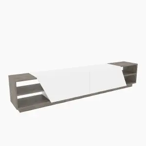 Decorotika Rhodes TV Stand TV Unit for TV's up to 106 inch