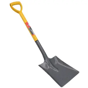 Square Mouth Builders Shovel Spade 96cm Scoop Gardening Builders Steel