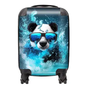 Panda Splashart Water Suitcase - Small