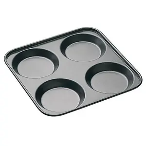 Stoven Non-Stick 24cm 4 hole Yorkshire Pudding Pan