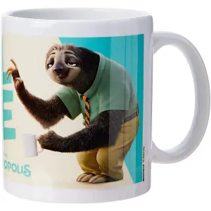 Zootropolis Chill Dude Mug White/Green/Yellow (One Size)