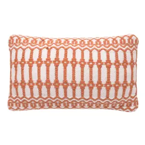 Country Living Outdoor Woven Terracotta Cushion