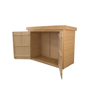 Forest Garden 2000L Shiplap Apex Garden storage 1450mm 1950mm